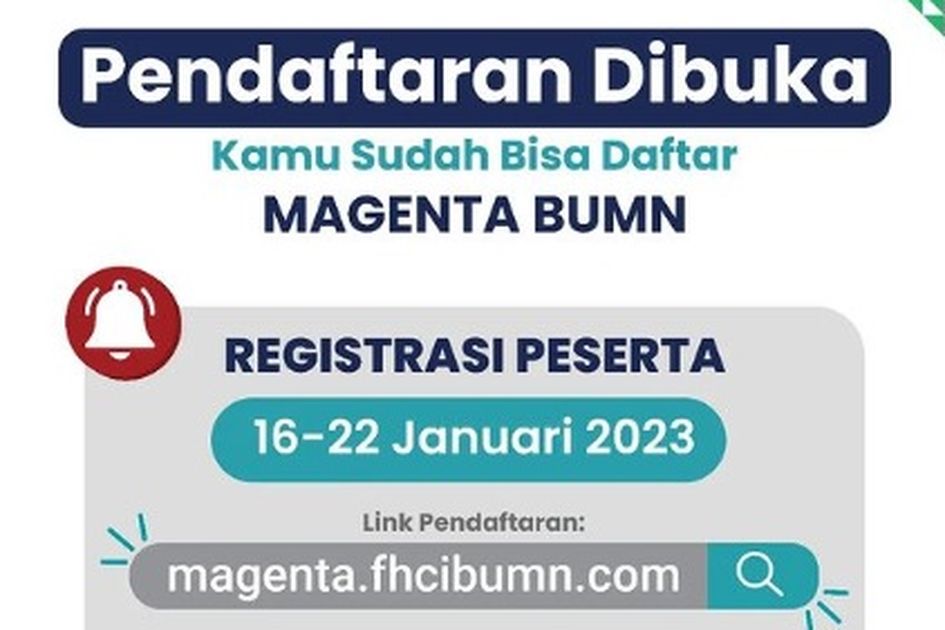 Tertarik Jadi Peserta Magang BUMN 2023? Cek Dulu Jadwal Pendaftarannya