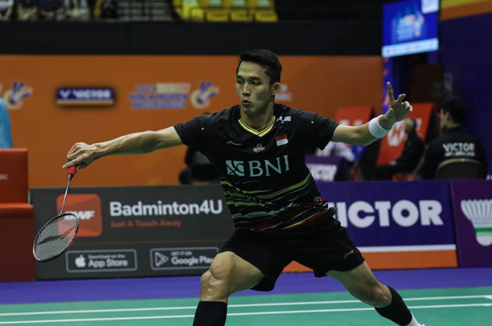 Calon lawan Jonatan Christie pada babak kedua Asian Games 2022 sudah kelihatan hilalnya.