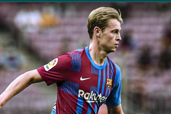 Gelandang tengah Barcelona asal Belanda, Frenkie de Jong.