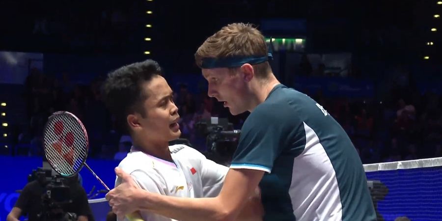 Hasil All England Open 2024 - Viktor Axelsen Akhirnya Tamat di Tangan Anthony Ginting, Sang Raja Salaman dengan Penuh Amarah