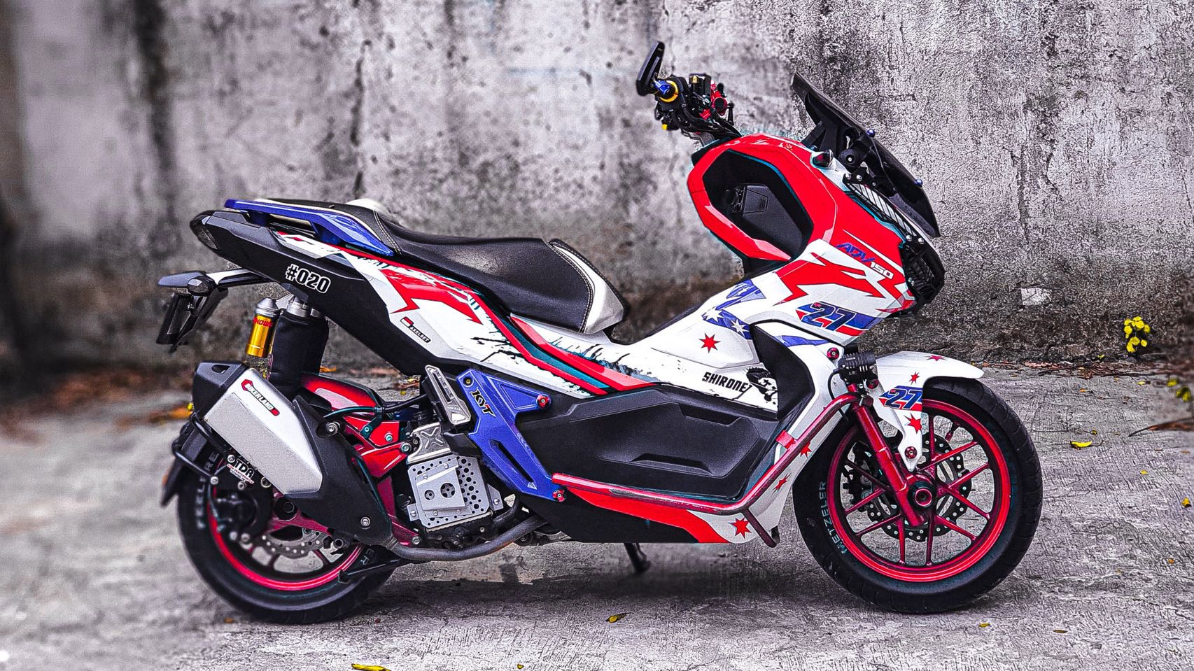 Modifikasi Honda ADV 150 Unik