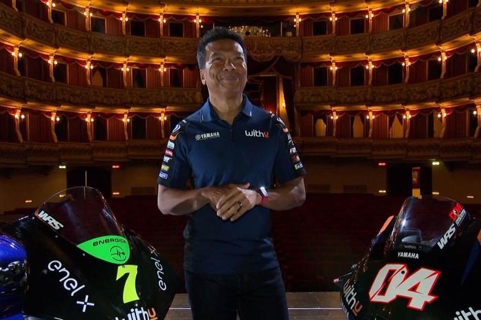 Razlan Razali, bos tim WithU Yamaha RNF yang kini sedang memikirkan siapa pembalapnya pada MotoGP musim depan.