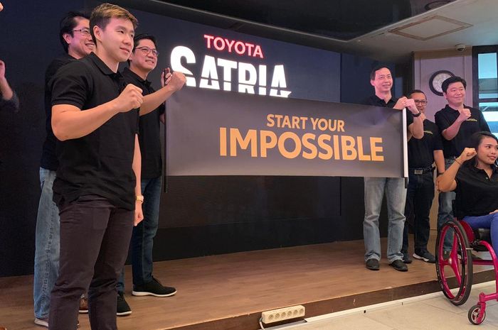 Peluncuran program SATRIA milik PT Toyota-Astra Motor di Jakarta, Rabu (28/8/2019).