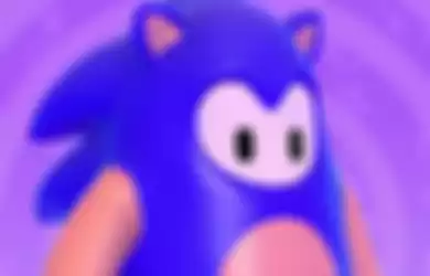 Skin Sonic The Hedgehog di Fall Guys Season 2.