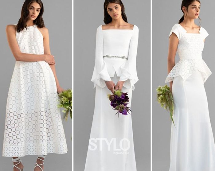 Baju pengantin dress modern sales
