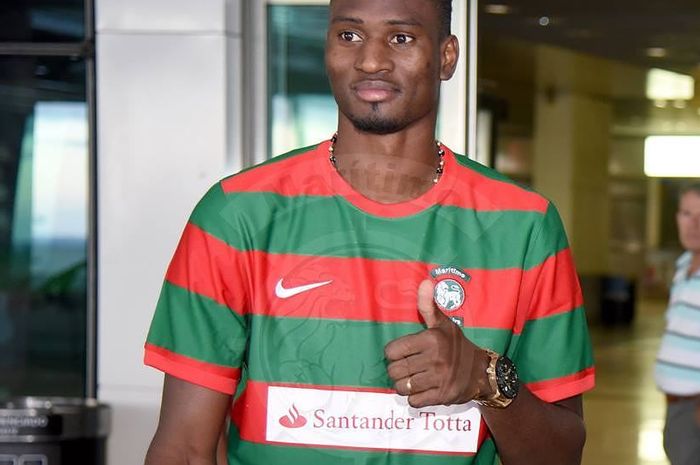 Amido Balde, striker asal Guinea-Bissau yang membela klub Libya, Al-Nasr Benghazi.