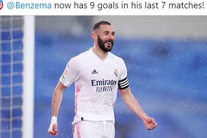 Striker Real Madrid, Karim Benzema, berhasil mengukir rekor baru di Liga Champions yang tak bisa dilakukan oleh Cristiano Ronaldo dan Lionel Messi.