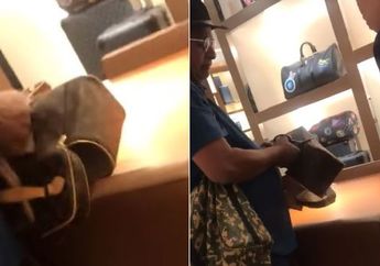 Viral Aksi Seorang Pria Beli Tas Harga Rp 100 Juta Lalu Santai Merobeknya, 'Misi Balas Dendam' Si Pria Bikin Karyawan Toko Hanya Bisa Melongo!