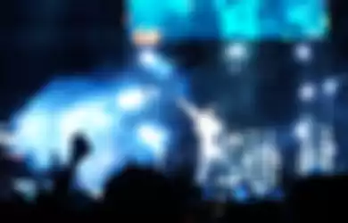 Penampilan Ariel NOAH di Konser NOAH, Live With NOAH di GOR Sritex Arena, Solo, Sabtu (16/7/2022)