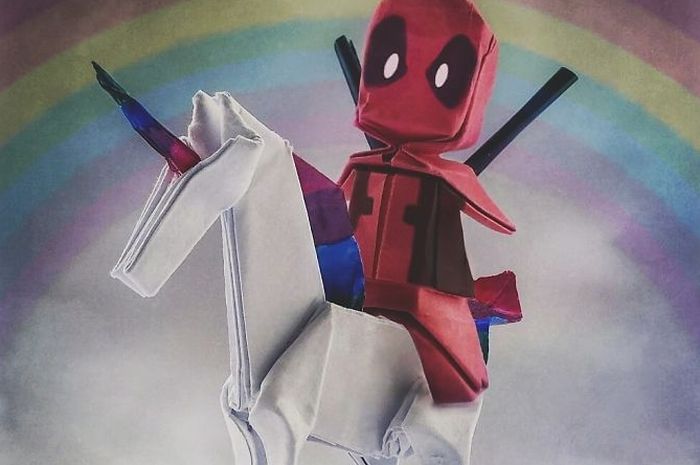 Keren Karakter Karakter Film Ini Dibuat Dengan Origami