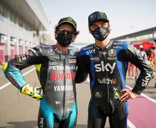 MotoGP 2021 - Dibalut Emosi Ini, Marini Santai Acuhkan Sengsara Rossi!