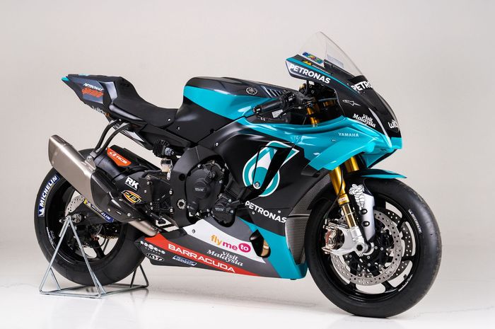 Yamaha Austria Racing Team merilis replika motor balap YZR-M1 yang digunakan tim Petronas Yamaha SRT pada MotoGP 2020. 