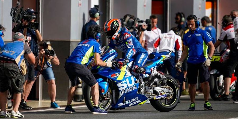 Meski Kalah dari Honda dan Ducati, Rins Sebut Suzuki Punya Kecepatan