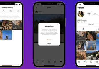 Instagram Rilis Fitur Baru, Bisa Kembalikan Postingan yang Dihapus