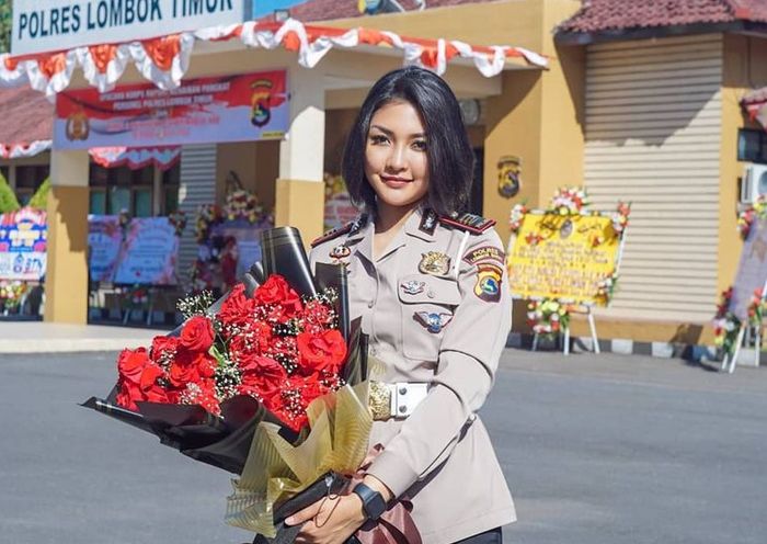 Polwan cantik AKP Rita Yuliana yang disebut dekat dengan Ferdy Sambo.