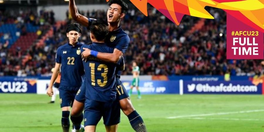 Rekap Piala Asia U-23 2020 - Juara Bertahan Gagal ke Final, Thailand Berpeluang Raih Satu Gelar