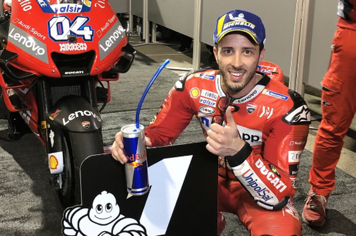 Andrea Dovizioso memenangkan MotoGP Qatar