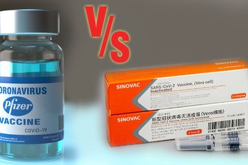 New England Journal of Medicine Sebut Vaksin Pfizer 94 Persen efektif, BPOM Nyatakan Sinovac Hasilkan 23 Lebih Banyak Anti Bodi