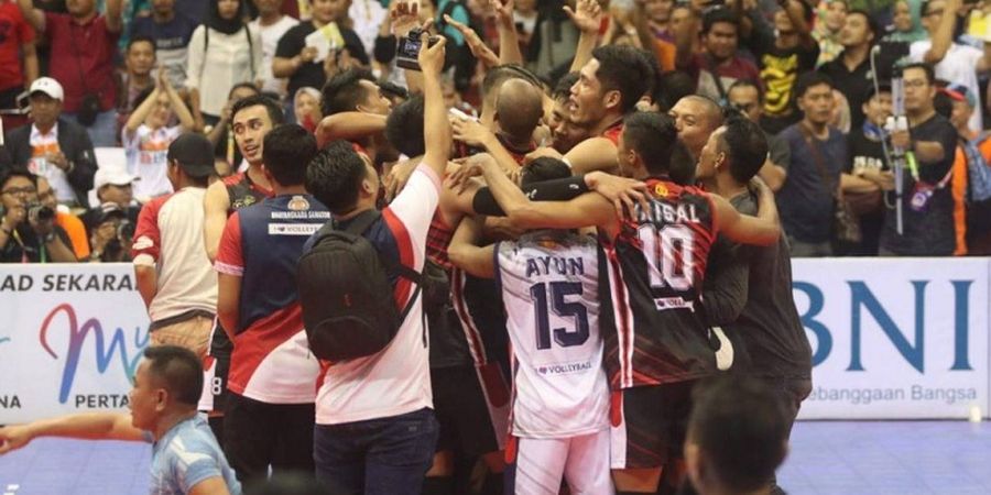 Mental Pemenang Antar Surabaya Bhayangkara Samator Juarai Proliga 2019