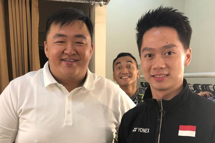 Kevin Sanjaya dan Hanri Yustanto