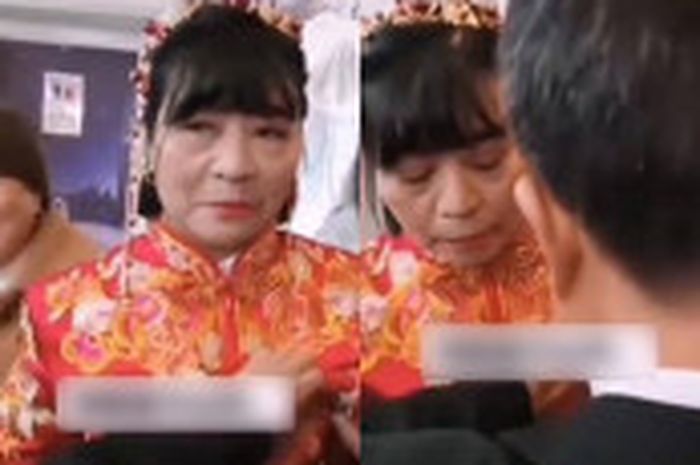 Sosok nenek yang melakukan pernikahan di usia berbeda dengan calon suaminya.