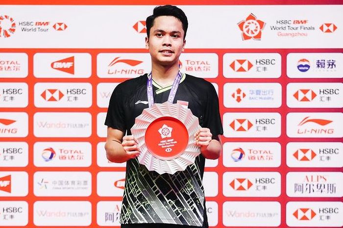 Anthony Ginting, atlet bulu tangkis tunggal putra