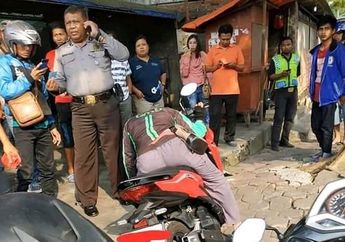 Kisah Pilu Pengemudi Ojek Online, Meninggal di Atas Motor dalam Posisi Tengkurap dengan Seragam yang Masih Lengkap