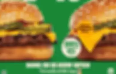 Promo buy 1 get 1 Burger King