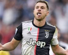 Aaron Ramsey Lakukan Hal Ini Setelah 'Mencuri' Gol Cristano Ronaldo