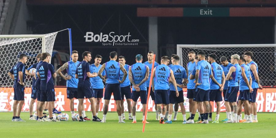 Pertama Kalinya, Messi Datang ke SUGBK Demi Timnas Argentina