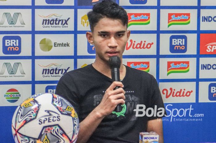 Marselino Ferdinan, eks pemain Persebaya Surabaya yang kini bermain di Liga Belgia.