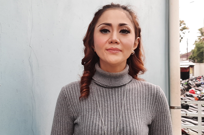 Aida Saskia saat ditemui Grid.ID di kawasan Tendean, Jakarta Selatan, Senin (16/12/2019).