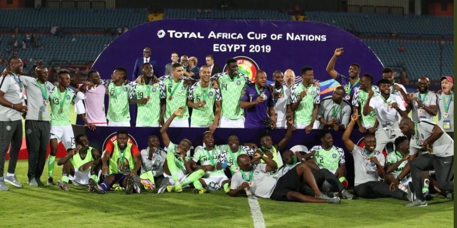 Hasil Piala Afrika 2019 - Tekuk Tunisia, Nigeria Kukuhkan Diri Spesialis Peringkat 3 