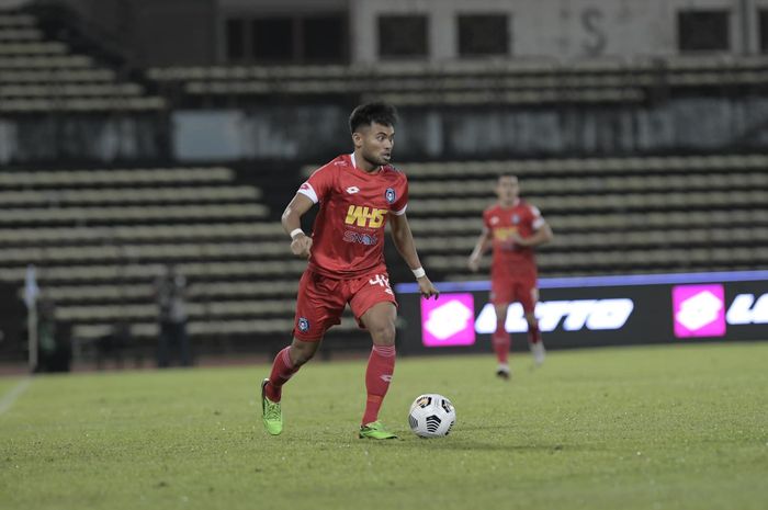 Saddil Ramdani saat memperkuat Sabah FC