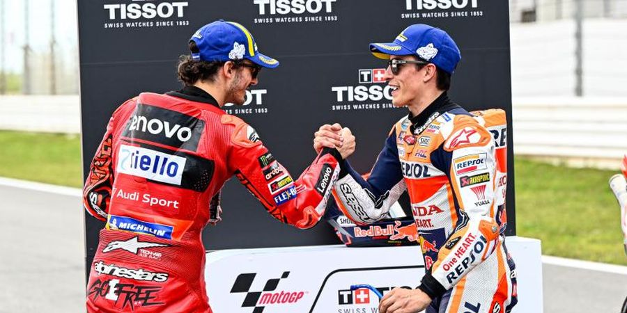 Link Live Streaming Sprint MotoGP Prancis 2023 - Duel Marc Marquez vs Francesco Bagnaia Terbuka Lebar