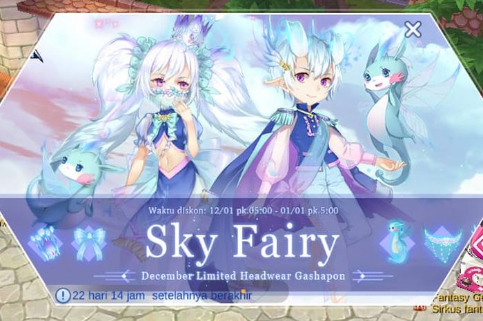 Evento Sky Fairy en Ragnarok M Eternal Love
