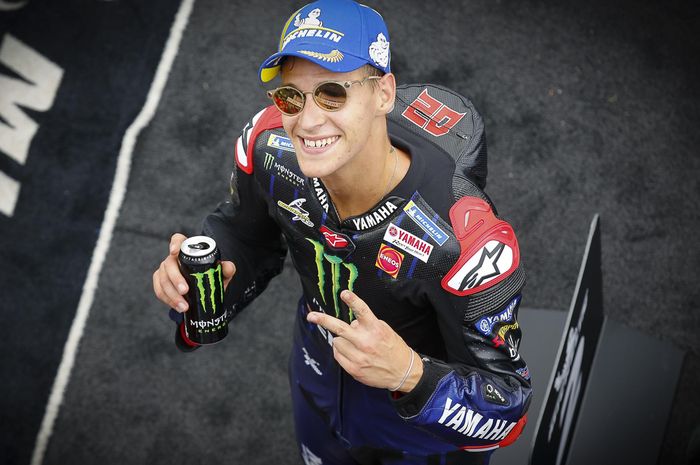 Ternyata ini alasan Fabio Quartararo melihat ban Enea Bastianini setelah balapan MotoGP San Marino 2021