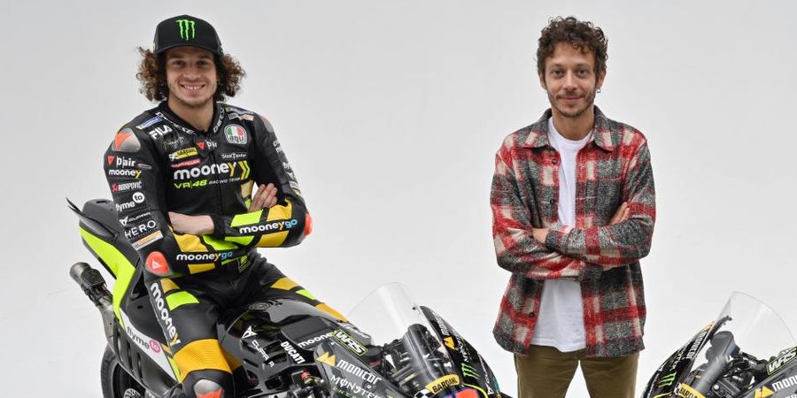 Terungkap, Begini Reaksi Valentino Rossi Saat Dengar Marco Bezzecchi Juarai MotoGP Argentina 2023