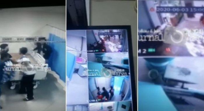 Video detik-detik jenazah PDP Corona diambil paksa dari RS Dadi Makassar, Rabu (3/6/2020). Sekitar 100-an orang ada bawa senjata. Kini kejadian serupa terjadi di RS Labuang Baji, Makassar, Jumat (5/6/2020). 