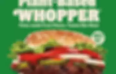 Menu Baru Burger King Plant-Based Whopper