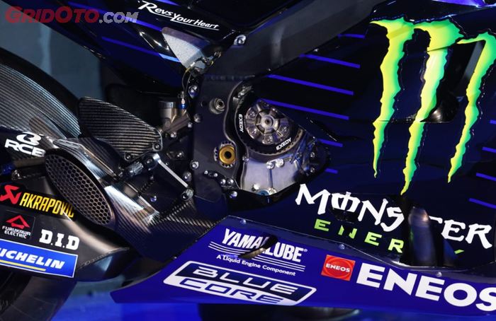 YZR-M1 tim Monster Energy Yamaha MotoGP 2019