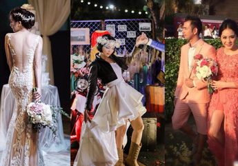 4 Gaun Pernikahan Selebriti Indonesia yang Tak Biasa Hingga Bikin Takjub, Begini Penampilan Mereka yang Tak Disangka-sangka