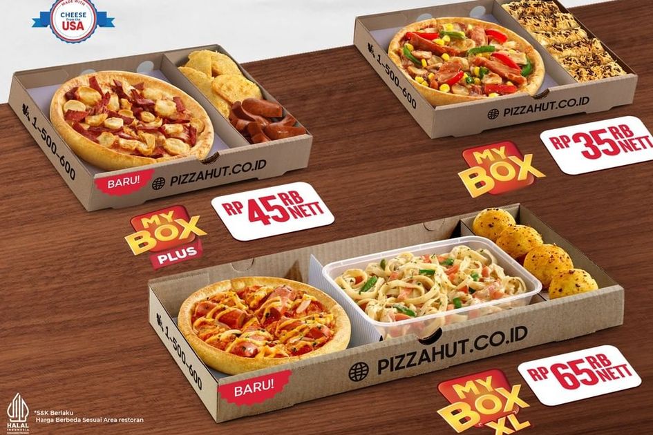 Makin Puas, Pizza Hut Hadirkan Menu Baru My Box Plus dan My Box XL