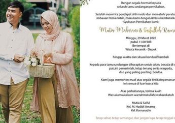 Batal Resepsi karena Wabah Virus Corona, Pasangan Ini Bagi-bagi Makanan Catering Ke Anak Yatim, 'Kami Ingin Semua Sehat Walafiat'