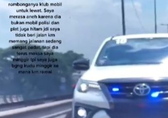 Pengendara Mobil Tidak Perlu Bingung, Ini Patokan Minggir atau Tidak Kalau Ketemu Mobil Pakai Lampu Strobo