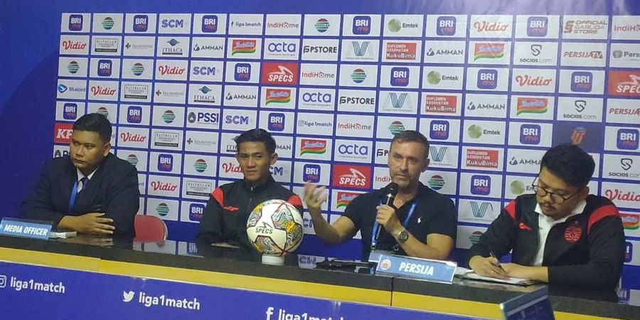 Alasan Pelatih Persija Jakarta Sering Lakukan Eksperimen Posisi Saat Pertandingan