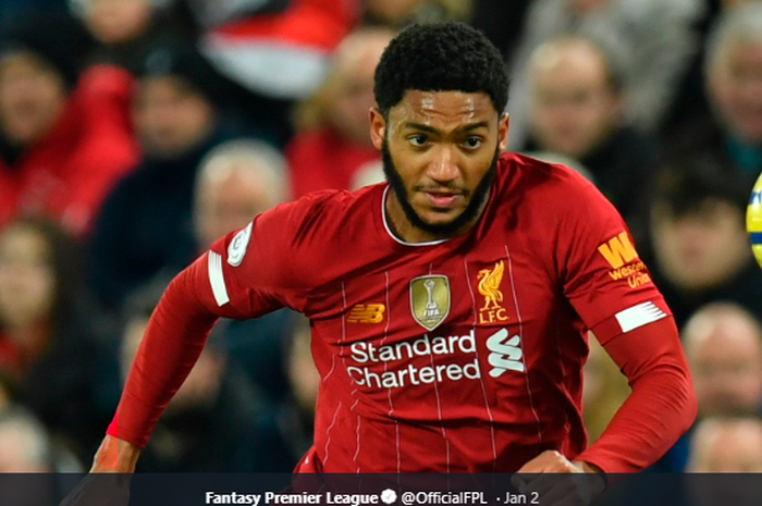 Pemain bertahan Liverpool, Joe Gomez.