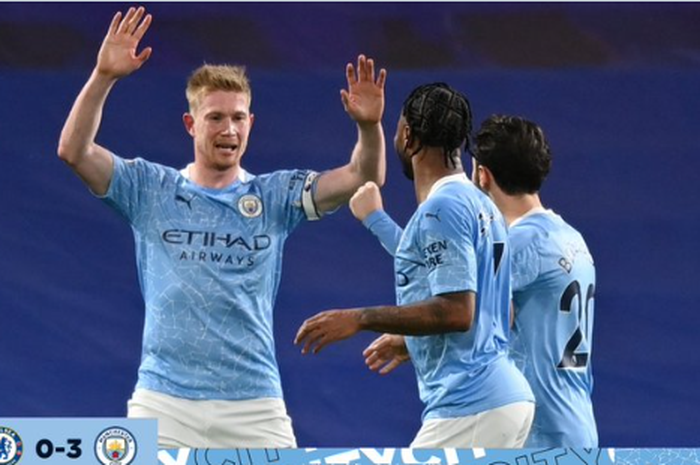 Pelatih Manchester City, Pep Guardiola, untuk pertama kalinya memberi posisi baru kepada Kevin De Bruyne dalam laga Liga Inggris kontra Arsenal.