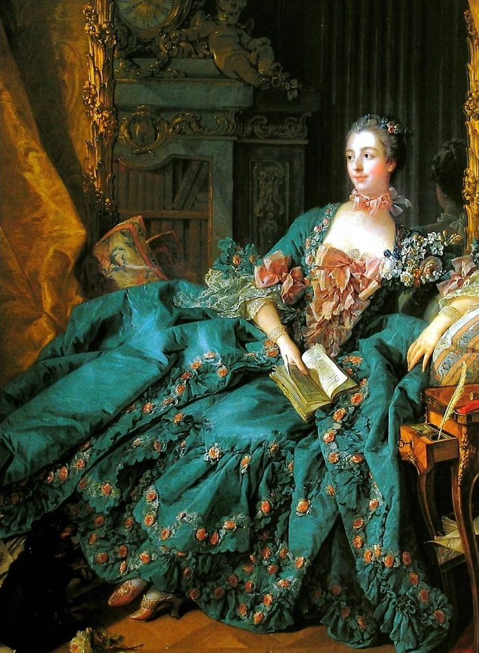 Madame de Pompadour gundik Raja Louis XV