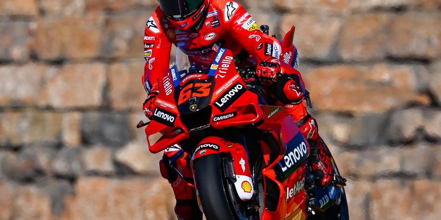 Hasil Kualifikasi MotoGP Aragon 2022 - Bagnaia Pimpin Dominasi Ducati, Quartararo di Baris Kedua